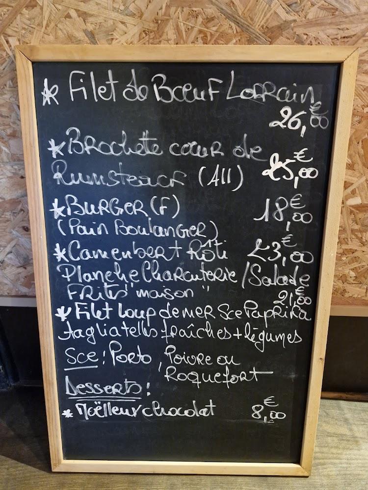 Restaurant "La Paillotte" - Menu Image 1